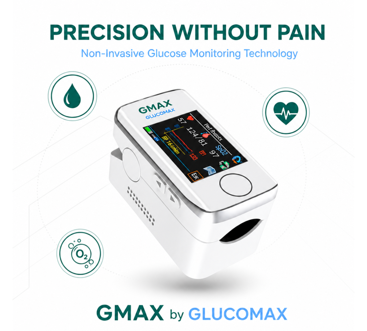 GMAX GLUCOMAX – 8'i 1 Arada Akıllı Cihaz