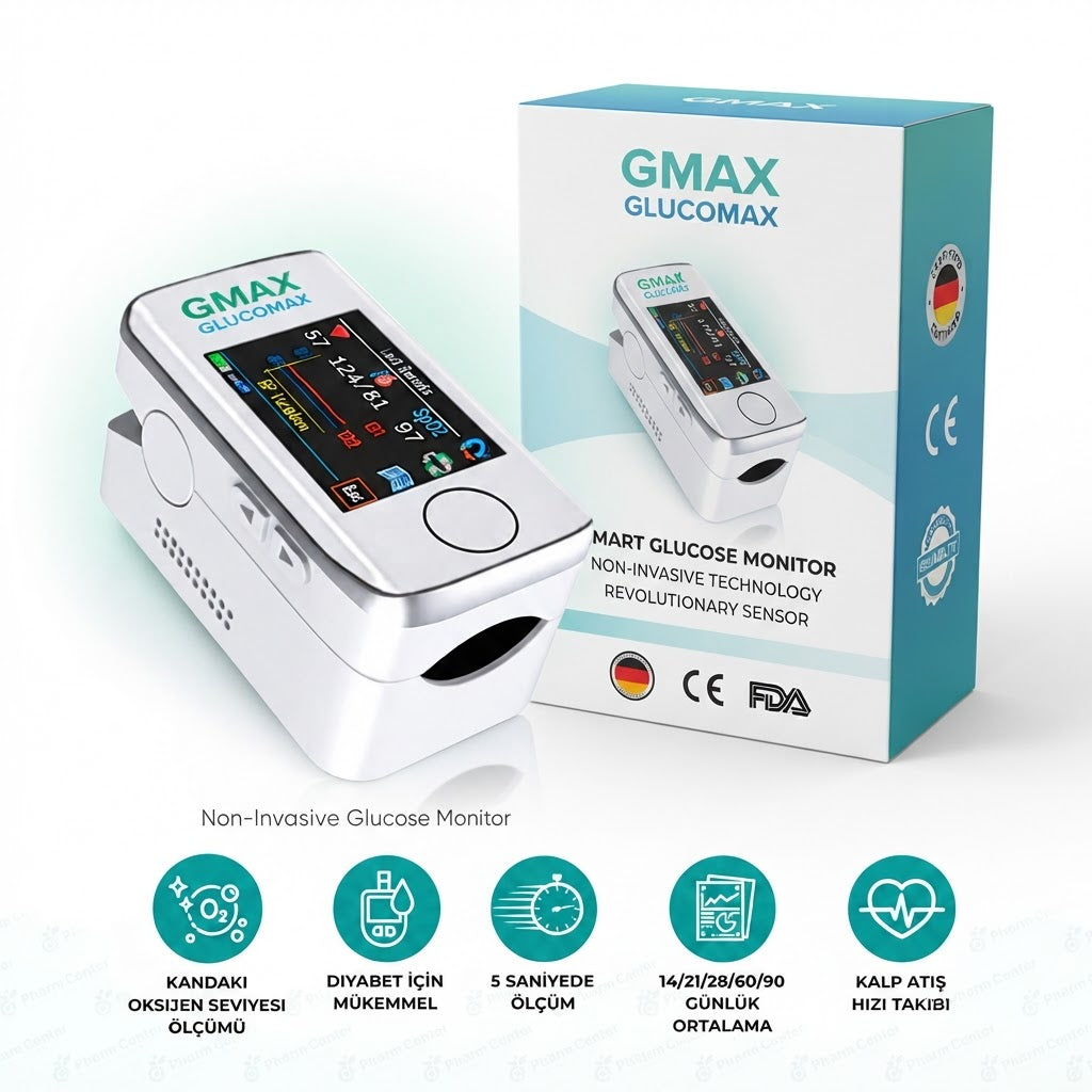 GMAX GLUCOMAX – 8'i 1 Arada Akıllı Cihaz